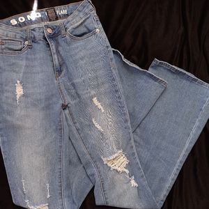 S.O.N.G Fit n Flare Jeans